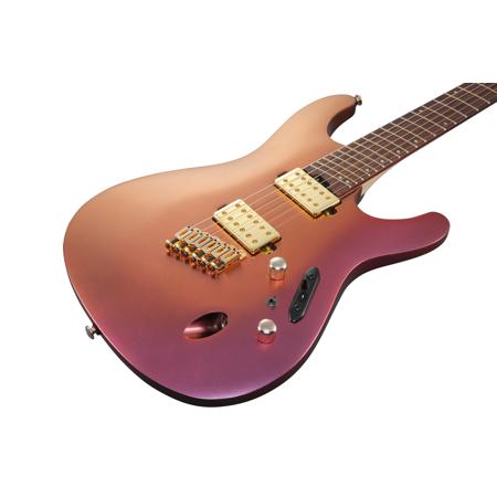 Ibanez S Axe Desing Lab Series SML721 Electric Guitar, Rose Gold