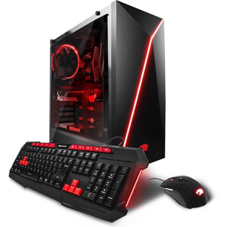 iBUYPOWER SN2101Si Slate Gaming, i5-7400, 8GB RAM,1TB HDD+120GB SSD, GTX1060,W10