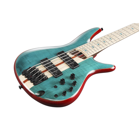 Ibanez SR Premium Series SR1425B 5-String Bass Guitar,Caribbean