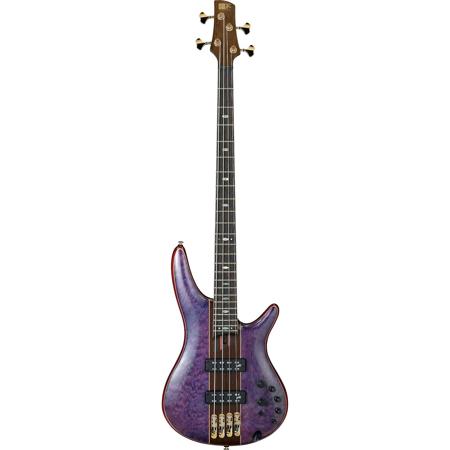 Ibanez SR Premium SR240 4-String Electric Bass Guitar, Amethyst