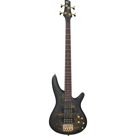 Ibanez SR Standard Series SR300EDX Electric Bass Guitar, Frozen Gold Matte