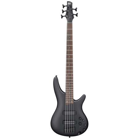 Ibanez SR Standard SR305E 5-String Electric Bass Guitar, Jatoba Fretboard, Weathered Black