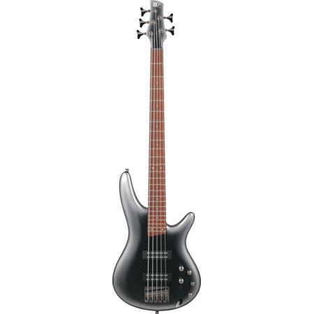 Ibanez SR Standard Series SR305E 5-String Electric Bass Guitar, Midnight Gray Burst