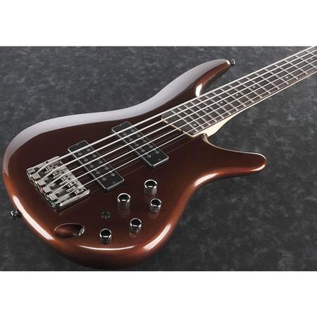 Ibanez SR Standard SR305E 5-String Electric Bass Guitar, Root Beer Mettalic