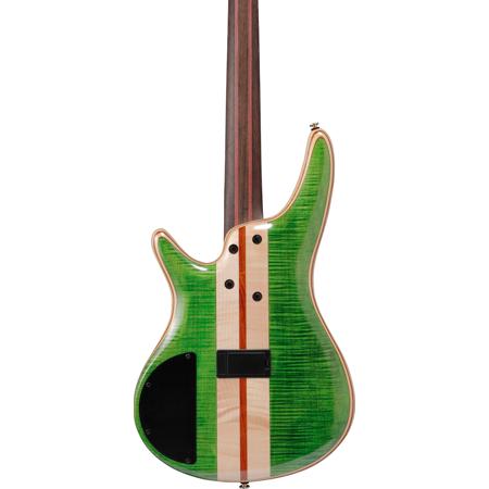 Ibanez SR Premium Series SR4FMDX Electric Bass Guitar, Emerald