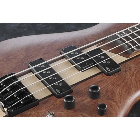 Ibanez SR Standard Series SR755 5-String Electric Bass Guitar, Natural Flat