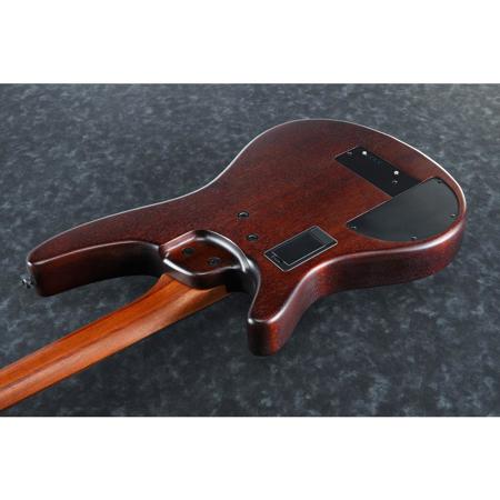 Ibanez SRH500F Fretless Bass Guitar, Natural Browned Burst Flat