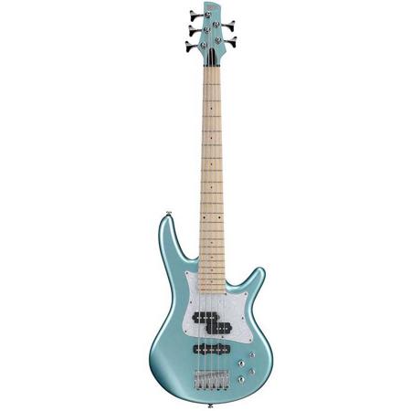 Ibanez SR Mezzo SRMD205 5-String Electric Bass Guitar, Maple Fretboard, Sea Foam Pearl Green