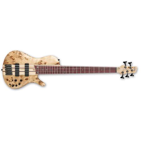 Ibanez SR Series SRSC805 5 String Electric Bass Guitar, Natural Flat
