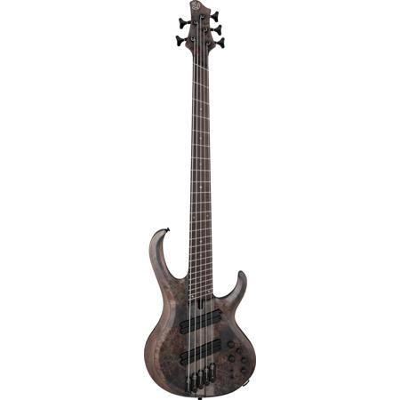 Ibanez BTB Workshop BTB805MS 5 String Electric Bass Guitar Transparent Gray Flat BTB805MSTGF