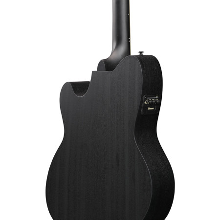 Ibanez Talman Series TCY621 Acoustic Electric Guitar, Black Out