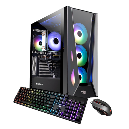 iBUYPOWER TraceMR I7N46T01 Gaming, i7-12700F, 32GB, 1TB SSD, RTX 4060 Ti, W11H