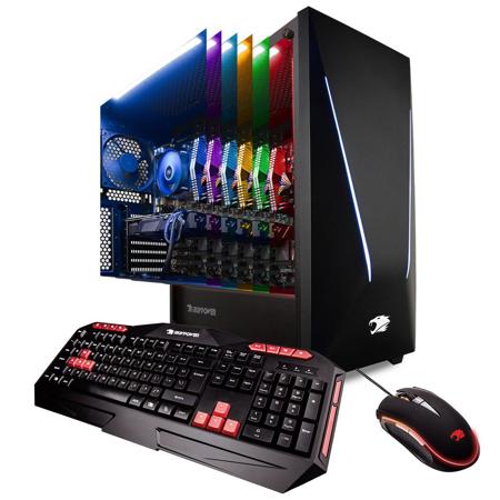 iBUYPOWER Gaming, Ryzen 7 3700X, 16GB, 240GB SSD+1TB HDD, RTX 2070 Super, W10H