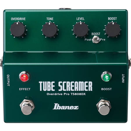 Ibanez TS808DX Tube Screamer Pedal with Booster