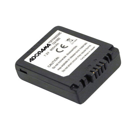Adorama Repl Li-Ion Battery f/CGR-S002, 7.2v, 600mAh