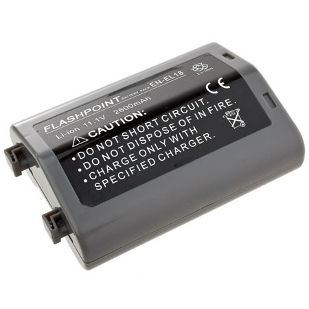 Flashpoint EN-EL18 Lithium-Ion Repl.Battery Pack f/Nikon