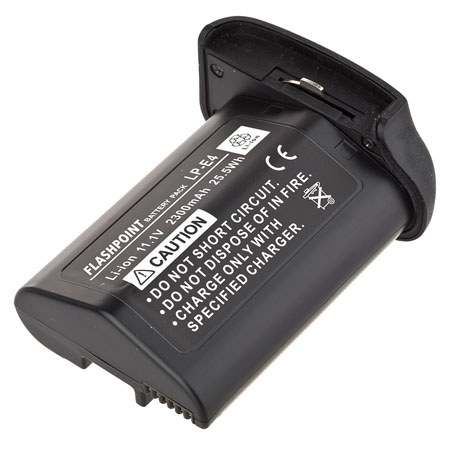 Flashpoint Replacement LP-E4 Battery for Various Canon Cameras