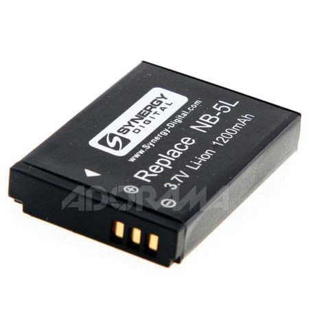 Flashpoint Replacement Li-Ion Battery for Canon NB-5L