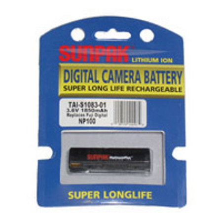 Sunpak NP-100 Li-Ion Rechargeable Battery for Fuji and Leica Digital Cameras 3.6V,1850 Mah