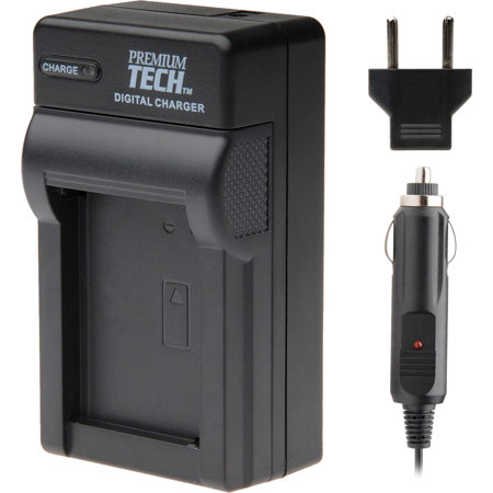 Adorama PT-53 AC/DC Rapid Battery Charger for Canon LP-E6