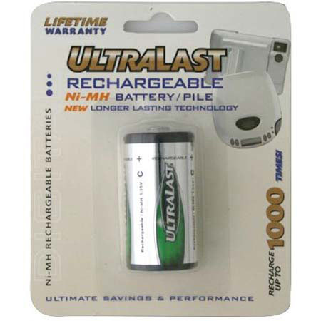 UltraLast C NiMH Nickel-Metal Hydride 4000mAh Battery