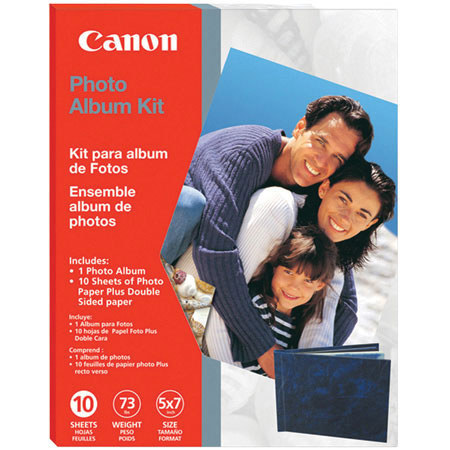 Canon 5x7" Photo Album Kit w/ 10 Sheets of Inkjet Paper