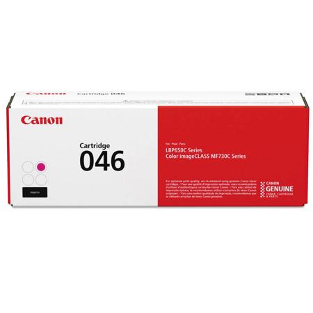 Canon Magenta 046 Standard Capacity Laser Toner Cartridge, 2300 Page Yield