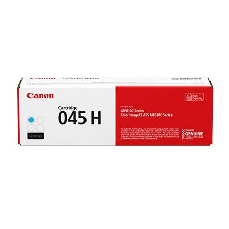 Canon 045H Toner Cartridge High Yield - Cyan, Yields 2200 Sheets