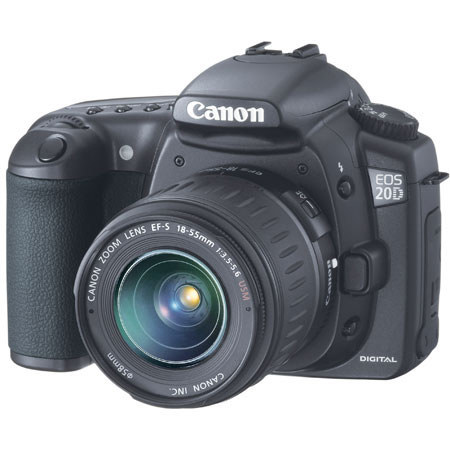 Canon EOS-20D Digital 8.5mp SLR Camera Body Kit with 18-55mm f/3.5-5.6 Lens - USA Warranty