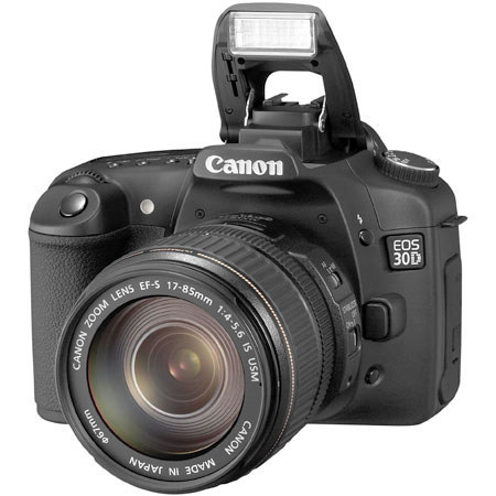 Canon EOS-30D Digital SLR Camera Body Kit with EF-S 17-85mm f/4-5.6 USM Image Stabilized Lens - USA Warranty