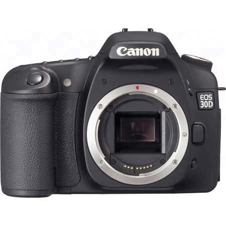 Canon EOS-30D Digital SLR Camera Body, - Refurbished with 4GB CF Memory Card, Spare BP-511 Lithium-Ion Battery, Lowepro Holster-Style Case, Mack 2 Year Warranty, Professional Lens Cleaning Kit