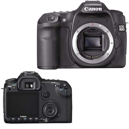 Canon EOS-40D SLR Cam w/4GB CF Memory Card - Refurb