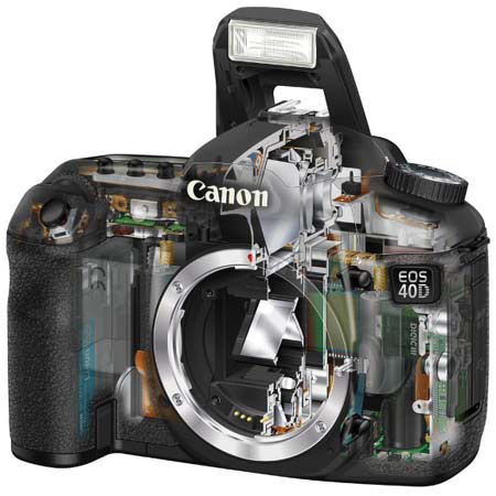 Canon EOS-40D 10.1 MP SLR Camera with 3 LCD Screen 1901B004