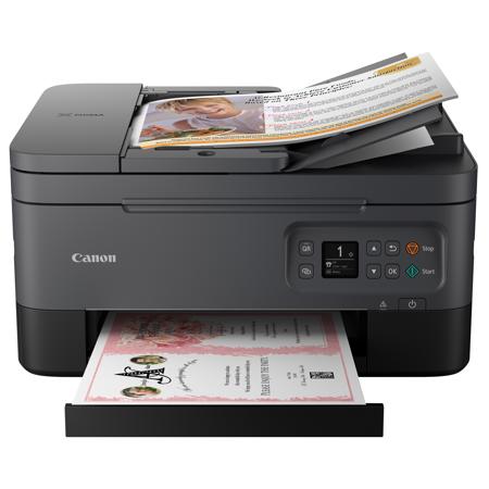 Canon PIXMA TR7020 Wireless Home Office All-In-One Color Inkjet Printer, Black