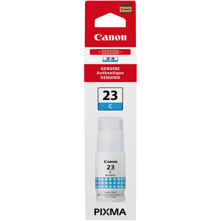 Canon GI-23 Cyan Ink Bottle for PIXMA G620 Wireless MegaTank Photo AIO Printer