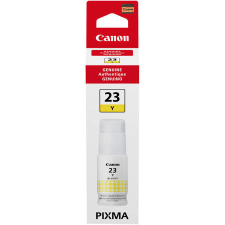 Canon GI-23 Yellow Ink Bottle for PIXMA G620 Wireless MegaTank Photo AIO Printer