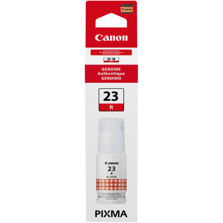 Canon GI-23 Red Ink Bottle for PIXMA G620 Wireless MegaTank Photo AIO Printer