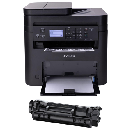 Canon imageCLASS MF273dw Multifunction Wireless Printer with 071 Black Cartridge