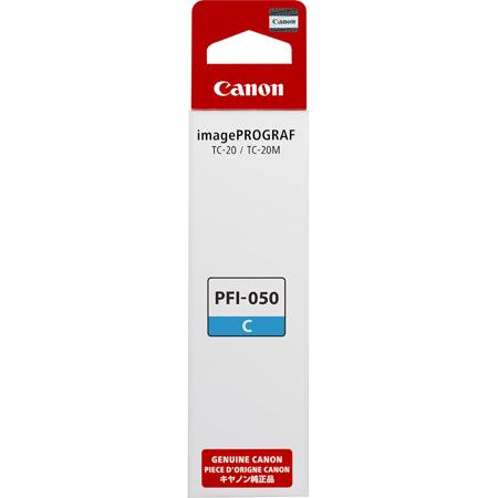 Canon PFI-050 70ml Cyan Pigment Ink Tank for imagePROGRAF TC-20 Printer