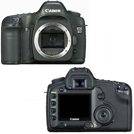 Canon EOS-5D SLR Cam Body Kit w/ 4GB CF Card / Cam Case