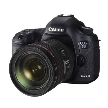 Canon EOS 5D Mark III DSLR Camera w/EF 24-70mm f/4L IS Lens & Promo Bundle