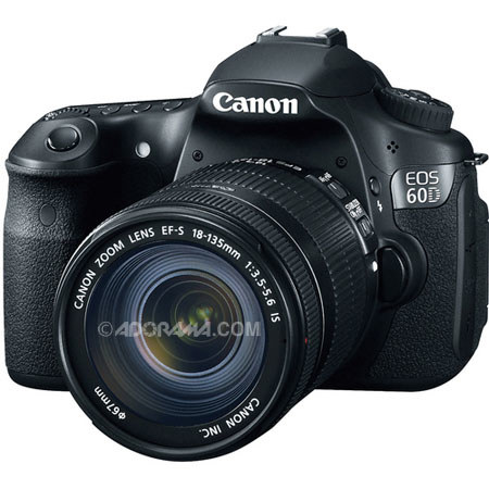 Canon EOS 60D カメラセット Canon EOS 60D DSLR Camera Body/18-135mm Lens Kit, USA