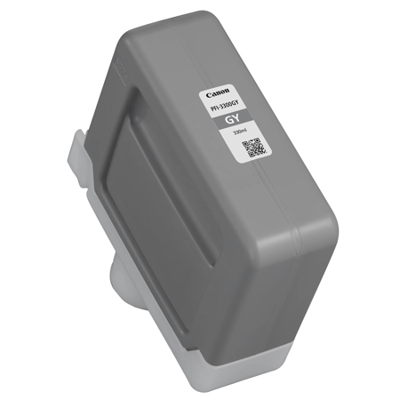 Canon PFI-3300 330ml Pigment Ink Tank for imagePROGRAF PRO-2600/4600/6600 Gray