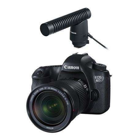 Canon EOS 6D DSLR with 24-105mm STM Lens and Audio Kit Adorama