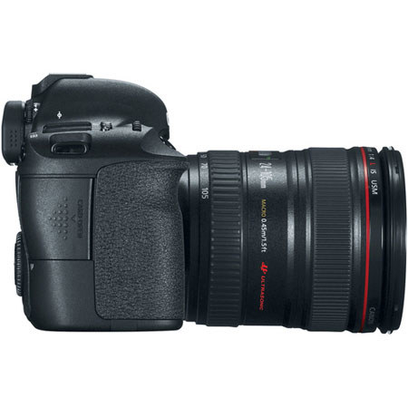 Canon EOS 6D DSLR with EF 24-105mm f/4L IS USM Lens