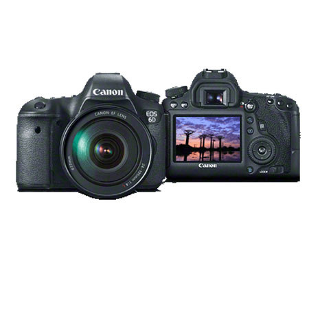 Canon EOS 6D DSLR with EF 24-105mm f/4L IS USM Lens