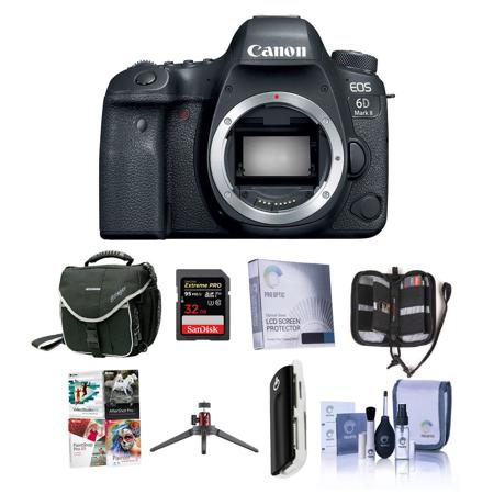 Canon EOS 6D Mark II DSLR Camera With Free Accessory Bundle
