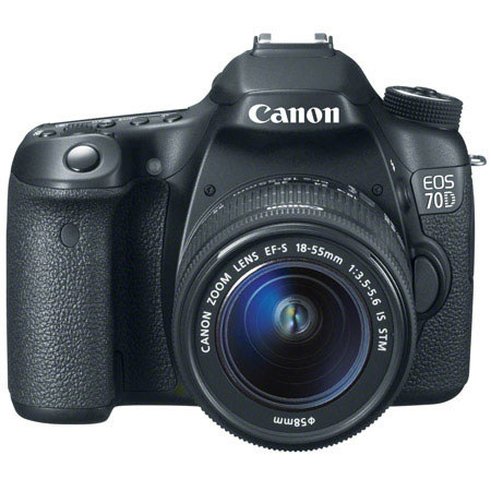 Canon EOS 70D DSLR with Top Photographer Kit