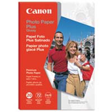 Canon Glossy Photo Plus Inkjet Paper, 10.5 mil., 13" x 19", 20 Sheets #7980A014