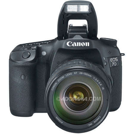 Canon EOS-7D 18MP Digital SLR w/EF 28mm-135mm f/3.5-5.6 IS USM